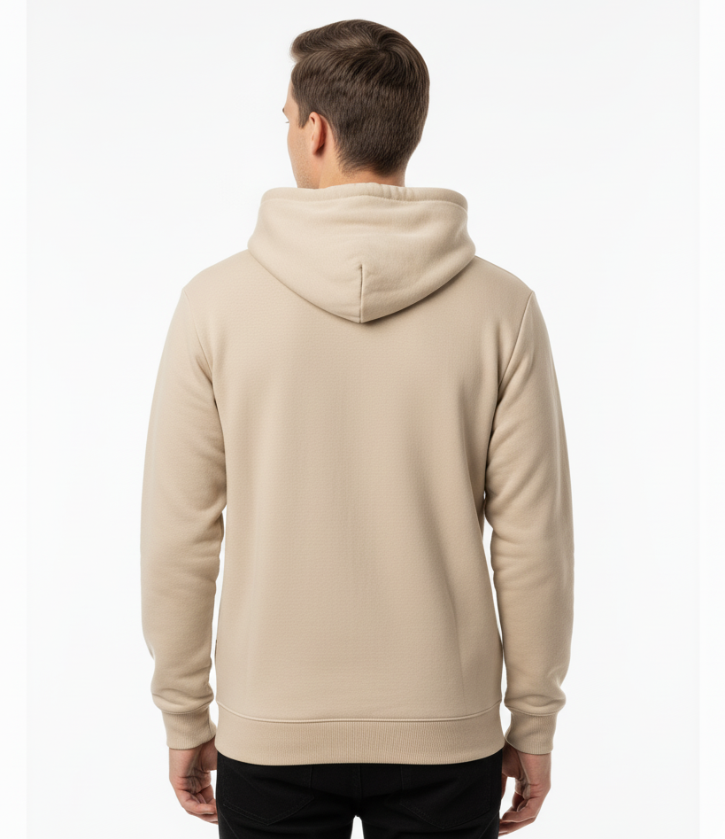 Wild & Free Deer Antler Hoodie | Premium Cream Nature Aesthetic Sweatshirt | Gujulondon