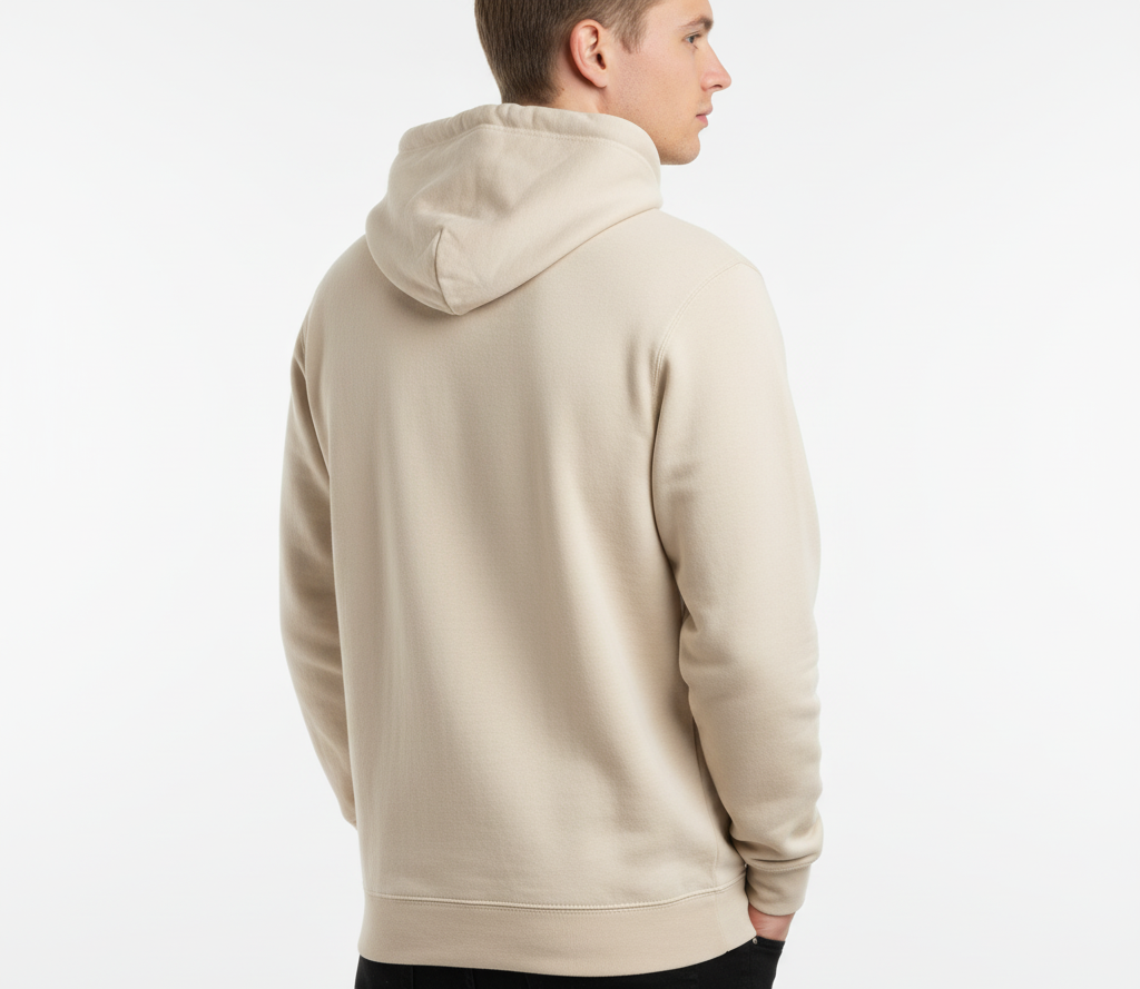 Wild & Free Deer Antler Hoodie | Premium Cream Nature Aesthetic Sweatshirt | Gujulondon