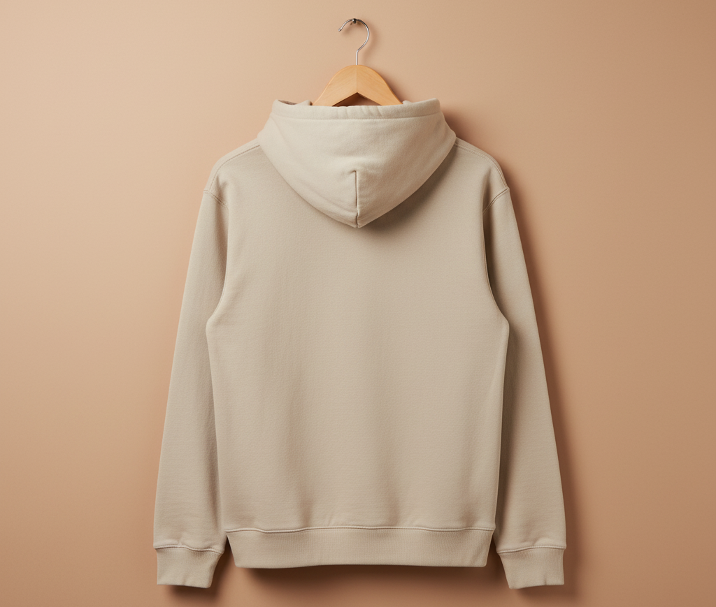 Wild & Free Deer Antler Hoodie | Premium Cream Nature Aesthetic Sweatshirt | Gujulondon
